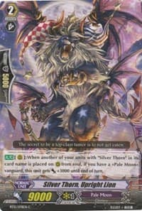Silver Thorn Upright Lion - BT15: Infinite Rebirth - Cardfight Vanguard card