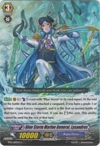 Blue Storm Marine General, Lysandros - BT15: Infinite Rebirth - Cardfight Vanguard card