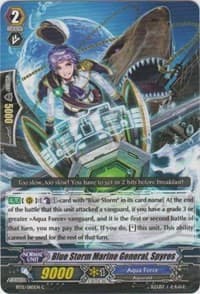 Blue Storm Marine General, Spyros - BT15: Infinite Rebirth - Cardfight Vanguard card