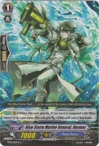 Blue Storm Marine General, Hermes - BT15: Infinite Rebirth - Cardfight Vanguard card