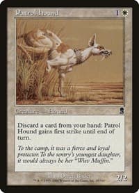 Patrol Hound - Odyssey - Magic: The Gathering card