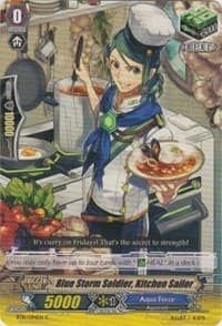 Blue Storm Soldier, Kitchen Sailor - BT15: Infinite Rebirth - Cardfight Vanguard card