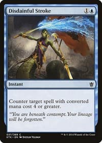 Disdainful Stroke - Khans of Tarkir - Magic: The Gathering card