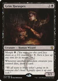 Grim Haruspex - Khans of Tarkir - Magic: The Gathering card