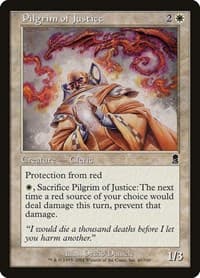 Pilgrim of Justice - Odyssey - Magic: The Gathering card