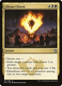 Abzan Charm - Khans of Tarkir - Magic: The Gathering card