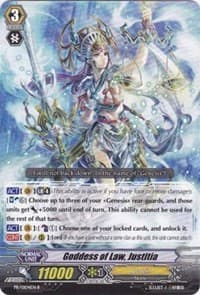 Goddess of Law, Justitia (B) - Promo Cards - Cardfight Vanguard card