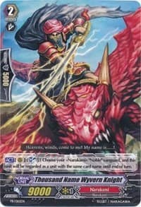 Thousand Name Wyvern Knight - Promo Cards - Cardfight Vanguard card