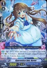 Apprentice Idol, Karen - Promo Cards - Cardfight Vanguard card