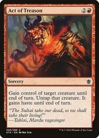 Act of Treason - Khans of Tarkir - Magic: The Gathering card
