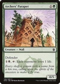 Archers' Parapet - Khans of Tarkir - Magic: The Gathering card