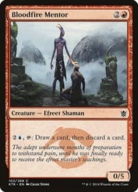 Bloodfire Mentor - Khans of Tarkir - Magic: The Gathering card