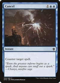 Cancel - Khans of Tarkir - Magic: The Gathering card