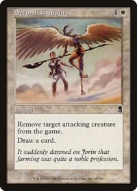 Second Thoughts - Odyssey - Magic: The Gathering card