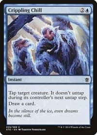 Crippling Chill - Khans of Tarkir - Magic: The Gathering card