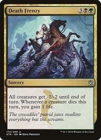 Death Frenzy - Khans of Tarkir - Magic: The Gathering card