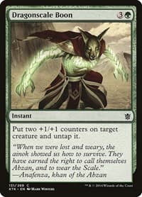 Dragonscale Boon - Khans of Tarkir - Magic: The Gathering card