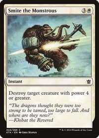 Smite the Monstrous - Khans of Tarkir - Magic: The Gathering card