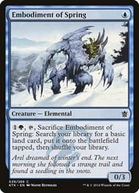 Embodiment of Spring - Khans of Tarkir - Magic: The Gathering card