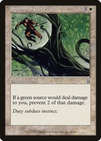 Sphere of Duty - Odyssey - Magic: The Gathering card