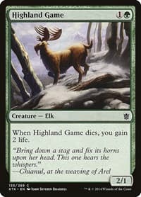 Highland Game - Khans of Tarkir - Magic: The Gathering card