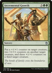 Incremental Growth - Khans of Tarkir - Magic: The Gathering card