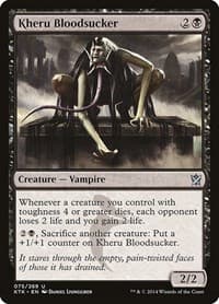 Kheru Bloodsucker - Khans of Tarkir - Magic: The Gathering card