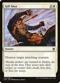 Kill Shot - Khans of Tarkir - Magic: The Gathering card