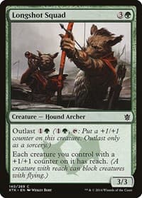 Longshot Squad - Khans of Tarkir - Magic: The Gathering card