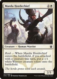 Mardu Hordechief - Khans of Tarkir - Magic: The Gathering card