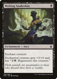 Molting Snakeskin - Khans of Tarkir - Magic: The Gathering card
