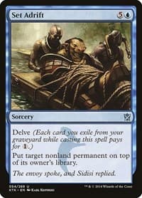 Set Adrift - Khans of Tarkir - Magic: The Gathering card