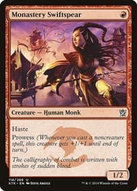 Monastery Swiftspear - Khans of Tarkir - Magic: The Gathering card