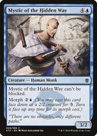 Mystic of the Hidden Way - Khans of Tarkir - Magic: The Gathering card