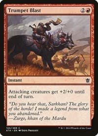 Trumpet Blast - Khans of Tarkir - Magic: The Gathering card