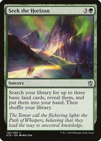 Seek the Horizon - Khans of Tarkir - Magic: The Gathering card