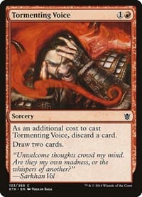 Tormenting Voice - Khans of Tarkir - Magic: The Gathering card
