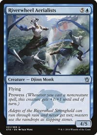 Riverwheel Aerialists - Khans of Tarkir - Magic: The Gathering card