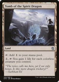 Tomb of the Spirit Dragon - Khans of Tarkir - Magic: The Gathering card
