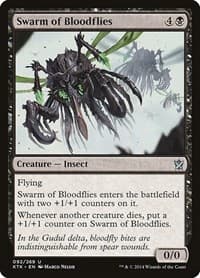 Swarm of Bloodflies - Khans of Tarkir - Magic: The Gathering card