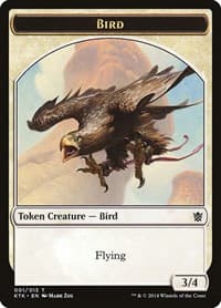 Bird Token - Khans of Tarkir - Magic: The Gathering card