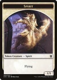 Spirit Token - Khans of Tarkir - Magic: The Gathering card