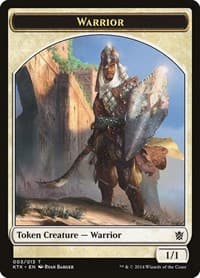Warrior Token (003) - Khans of Tarkir - Magic: The Gathering card