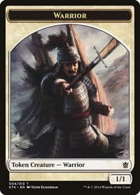 Warrior Token (004) - Khans of Tarkir - Magic: The Gathering card