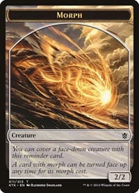 Morph Token - Khans of Tarkir - Magic: The Gathering card
