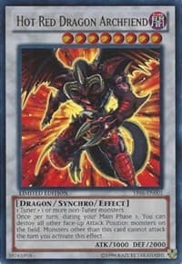 Hot Red Dragon Archfiend - Yu-Gi-Oh! 5D's Manga Promotional Cards - YuGiOh card