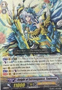 Knight of Extravagance, Toulouse - Promo Cards - Cardfight Vanguard card
