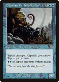 Aboshan, Cephalid Emperor - Odyssey - Magic: The Gathering card