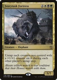 Ivorytusk Fortress - Prerelease Cards - Magic: The Gathering card
