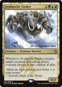 Avalanche Tusker - Prerelease Cards - Magic: The Gathering card